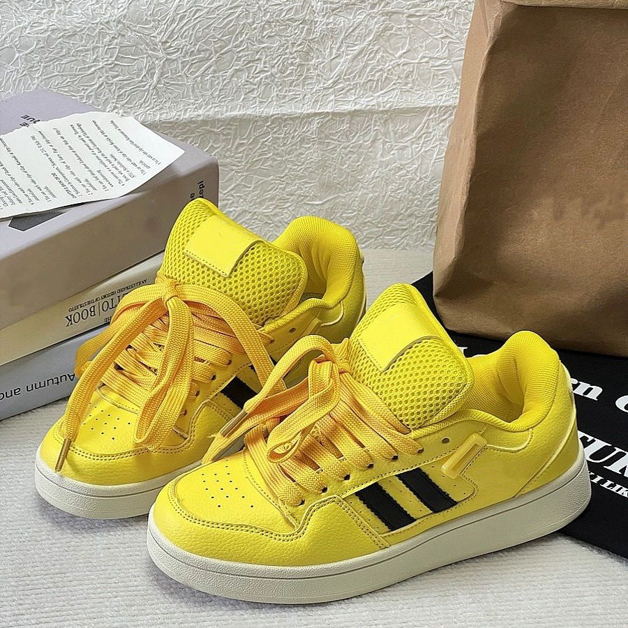 Damen Stilvolle Freizeitsneaker mit atmungsaktivem Obermaterial EB