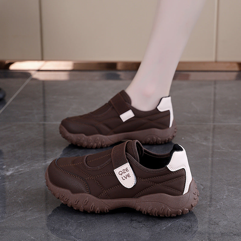 Damen Sportliche Sneakers mit rutschfestem Design und elastischem Verschlusssystem EB