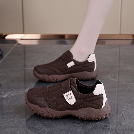 Damen Sportliche Sneakers mit rutschfestem Design und elastischem Verschlusssystem EB