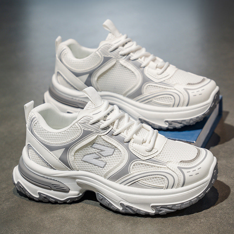 Damen Sportliche Performance Sneakers mit atmungsaktiver Mesh-Oberfläche und stabiler Sohle EB