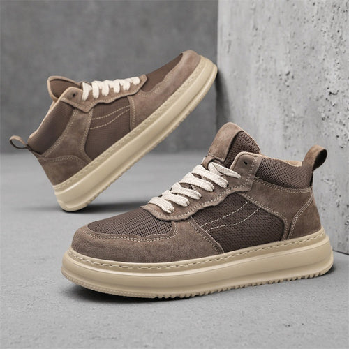 Damen Hochkomfortable Sneaker mit atmungsaktiver Struktur und eleganter Schnürung EB