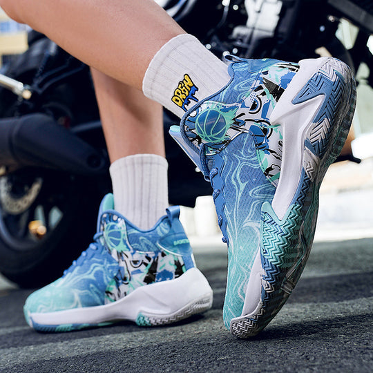 Damen Basketball Sneakers mit innovativem Dämpfungssystem und atmungsaktivem Mesh-EB