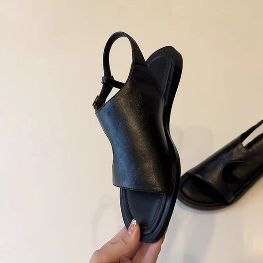 Damen Lederelastische Sandalen EB