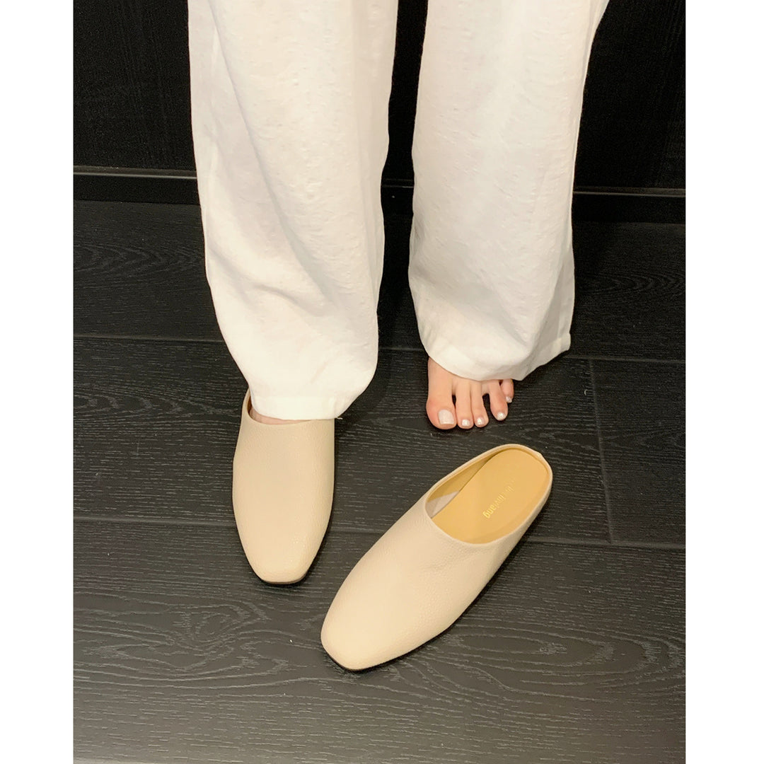Damen Bequeme Mules mit modernen Akzenten EB