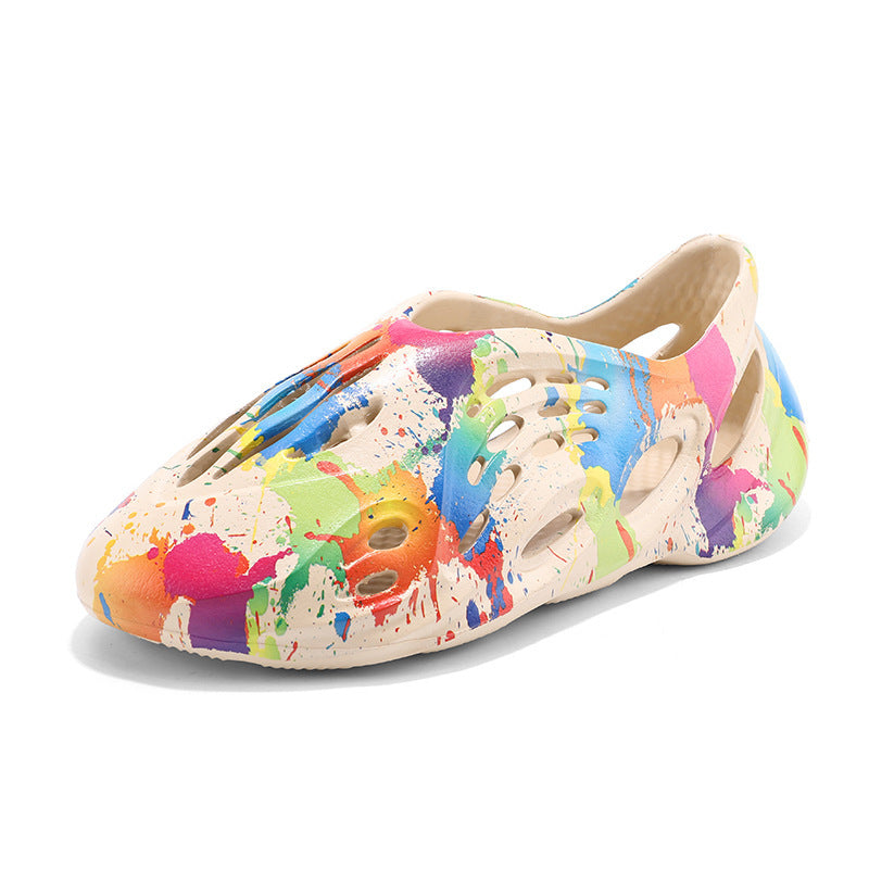 Damen Atmungsaktive Freizeitschuhe mit farbenfrohem Design und rutschfester Sohle EB