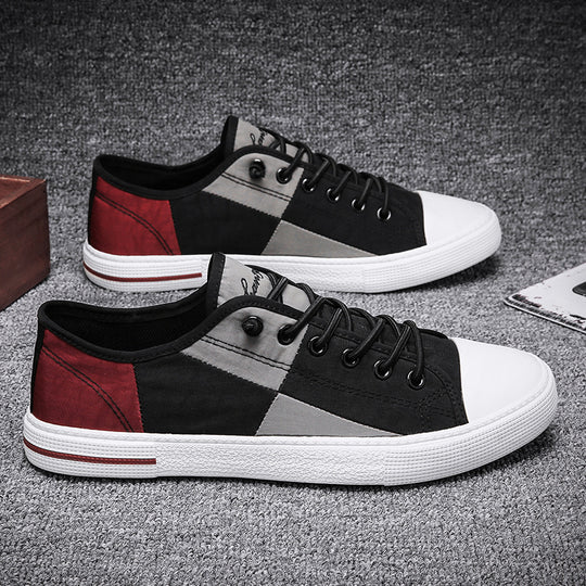Damen Modische Sneakers mit farbenfrohem Design und atmungsaktiven Eigenschaften EB