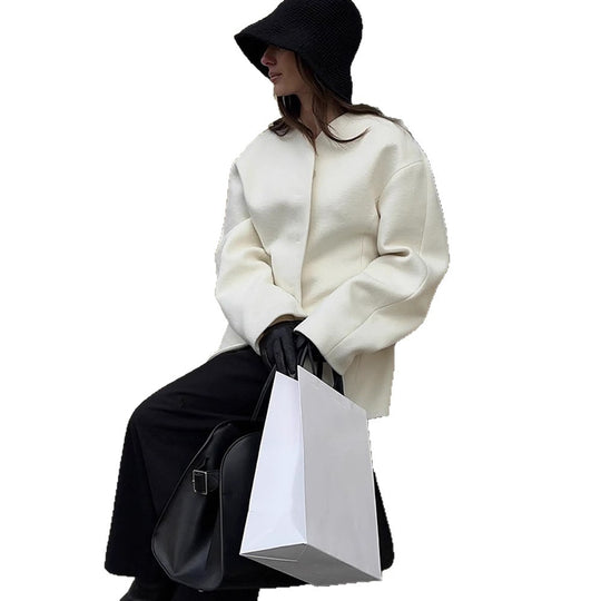 Damen lässiger Blazer aus hochwertigem Material EB