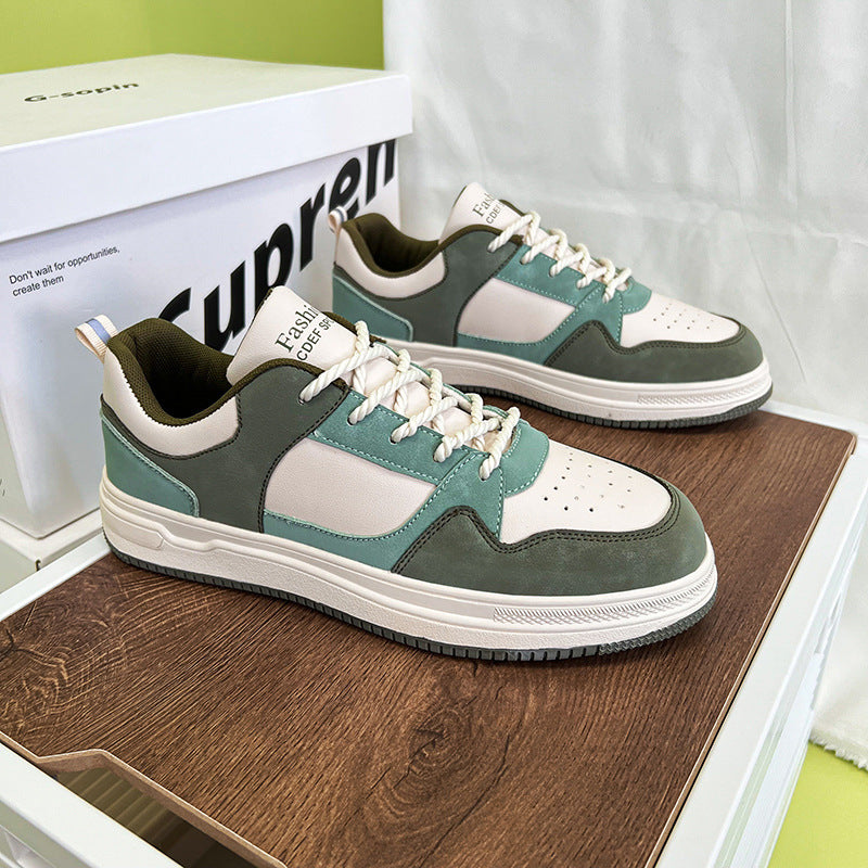 Damen sportive High-Top Sneakers mit floralem Design und rutschfester Sohle EB