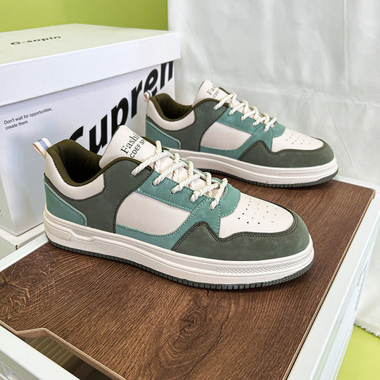 Damen sportive High-Top Sneakers mit floralem Design und rutschfester Sohle EB