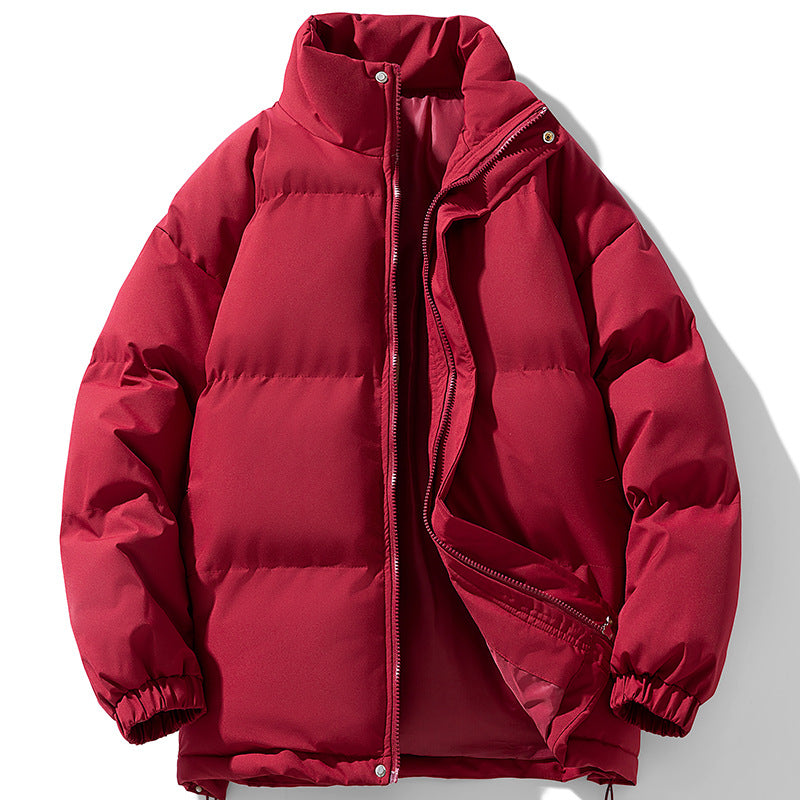 Herren gesteppte Kapuzen-Isolationsjacke mit Thermowattierung und Kordelzug EB