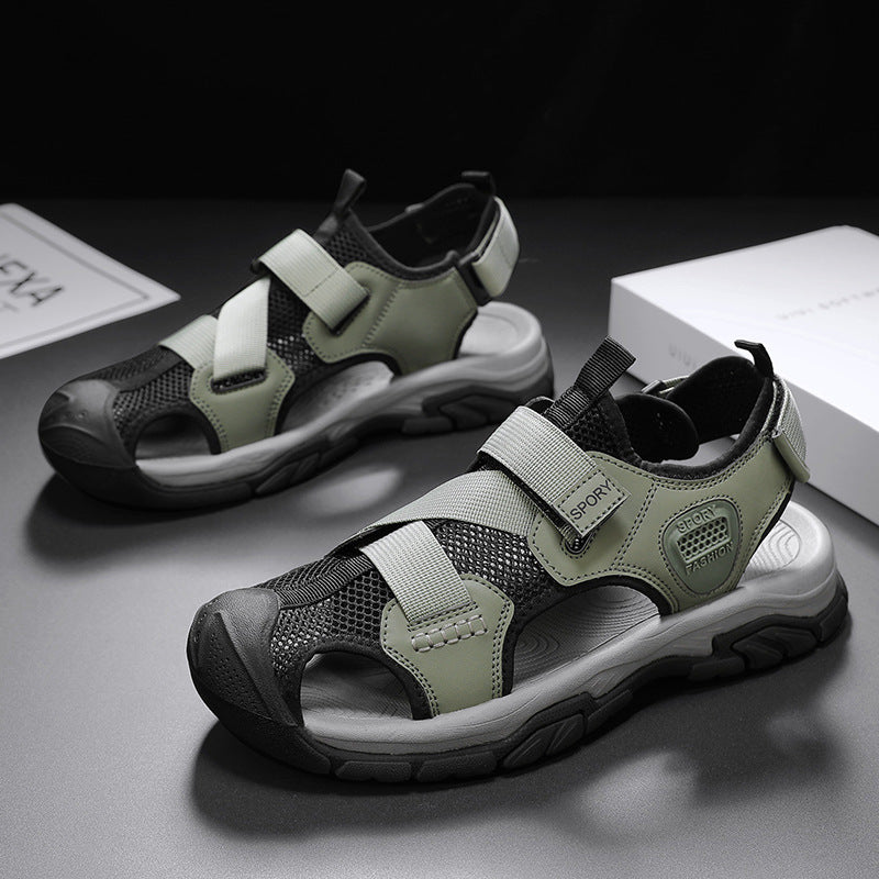 Damen Sportliche Sandalen mit verstellbaren Riemen und rutschfester Sohle EB