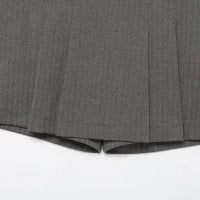 Damen elegante Shorts mit dekorativem Gürtel EB