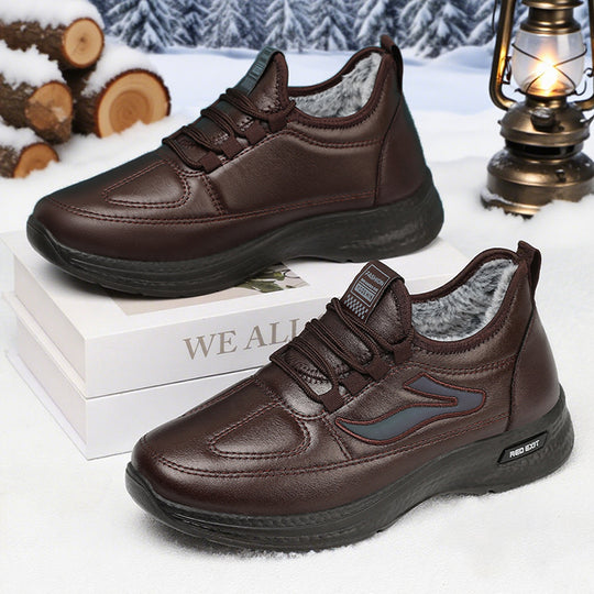 Damen Komfortable und stylische Sneakers mit Warmfutter EB