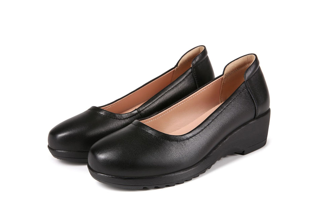 Damen Mary Jane Schuhe mit bequemem Blockabsatz und verstellbarem Riemen EB