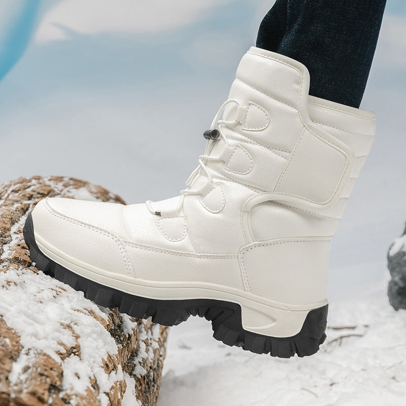 Herren Winterstiefel mit isolierender Fütterung und rutschfester Sohle EB