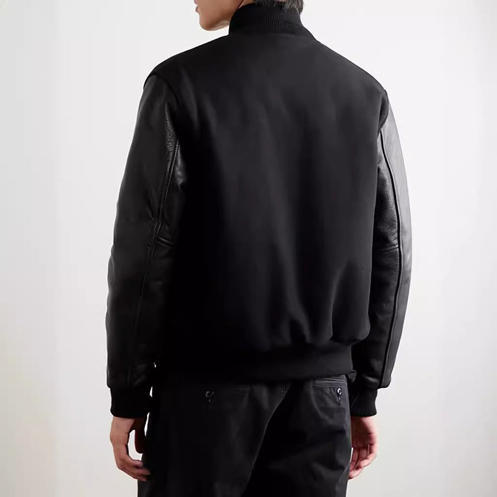 Herren stylische Collegejacke mit ärmeln EB