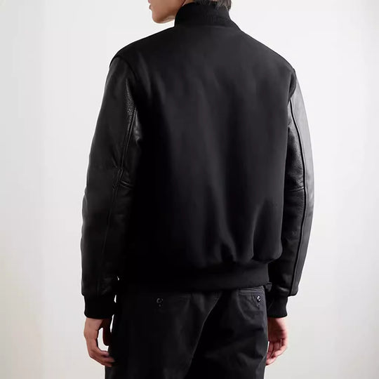 Herren stylische Collegejacke mit ärmeln EB