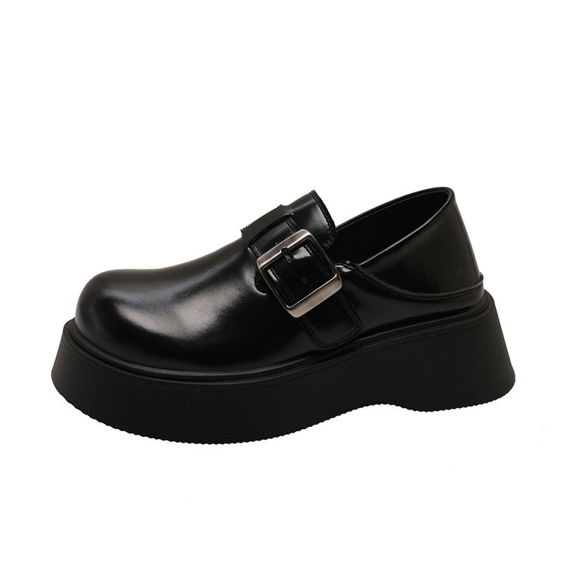 Damen Plateau-Schuhe mit modischem Riemen von EB