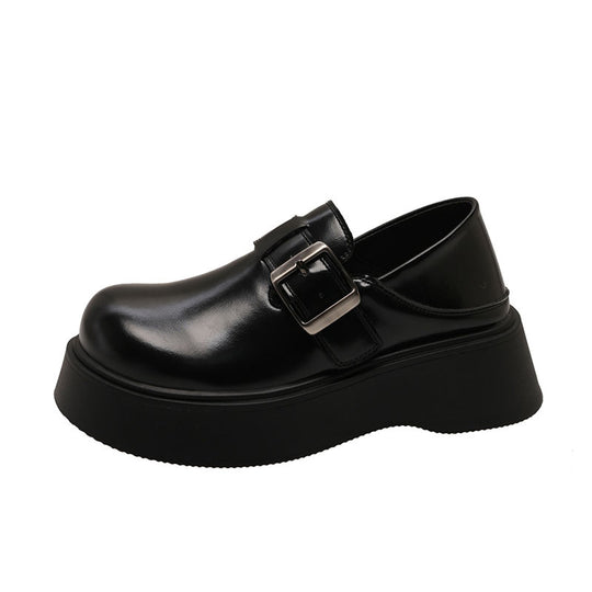 Damen Plateau-Schuhe mit modischem Riemen von EB