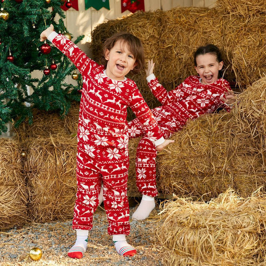 EB | Weihnachtsplätzchen Weihnachts-Pyjama rot Damen
