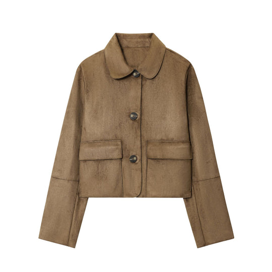 Damen Kurzjacke mit praktischen Taschen EB
