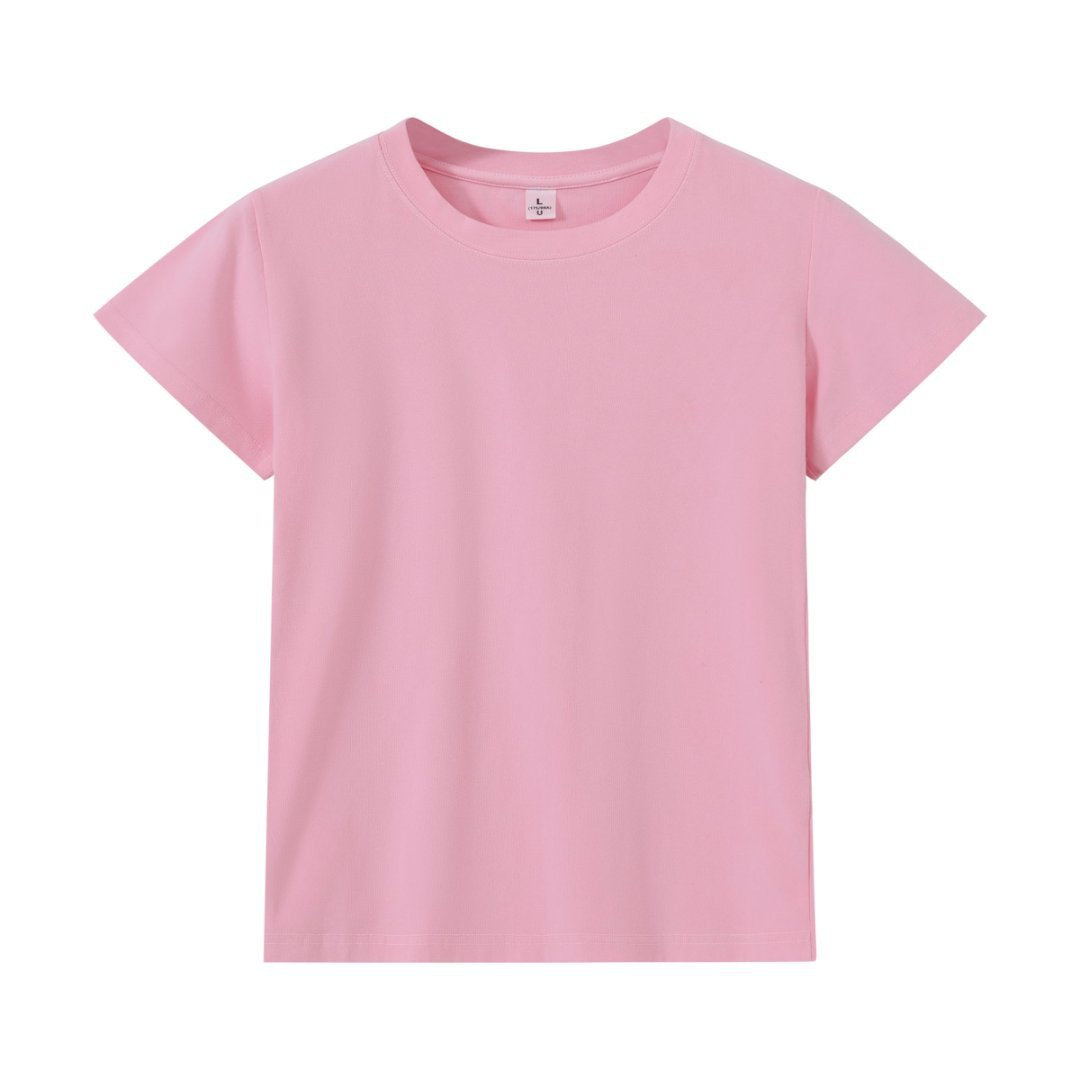 EB | Schillerndes altes kurzes T-Shirt mit Färbung