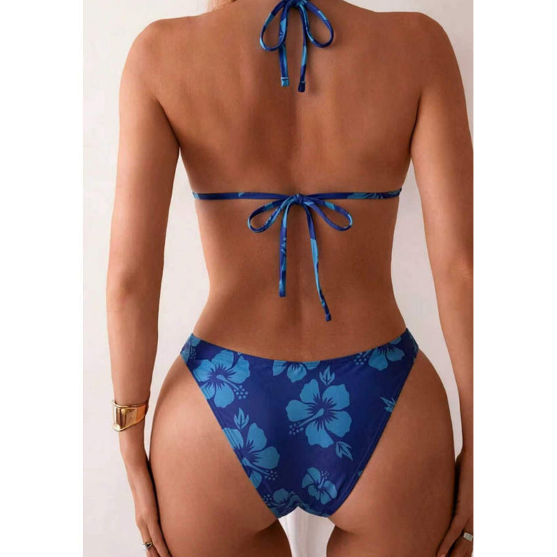 Damen Triangel-Bikini-Set mit floralem Design EB