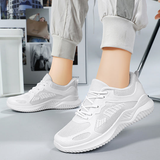 Damen Atmungsaktive Sport-Sneaker mit ergonomischem Fußbett und rutschfester Sohle EB