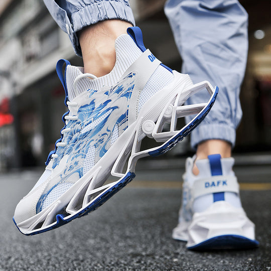 Damen Sportliche Sneakers mit innovativem Dämpfungssystem und markantem Design EB