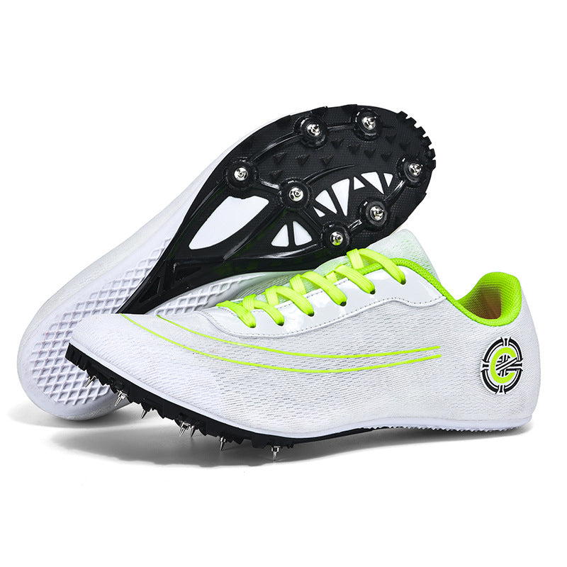 Damen Hochgeschwindigkeits-Leichtathletikschuhe mit optimiertem Spike-Design EB