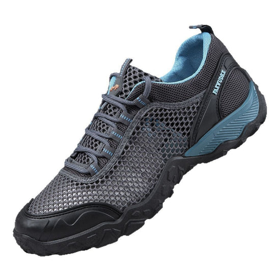 Damen Atmungsaktive Trekking Sneakers mit rutschfester Sohle EB
