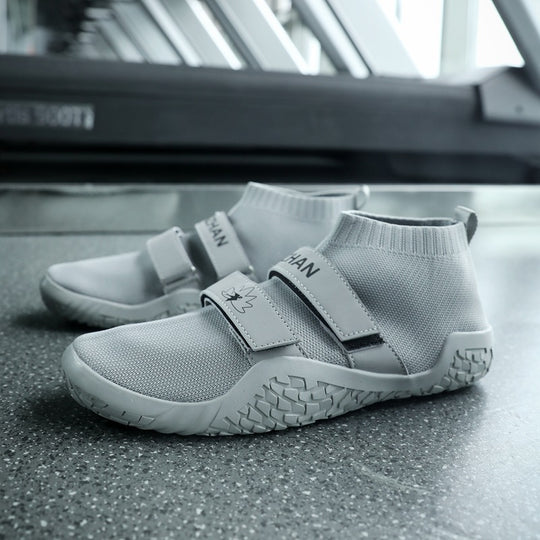 Damen Sportliche Aquaschuhe mit elastischem Klettverschluss und rutschfester Sohle EB