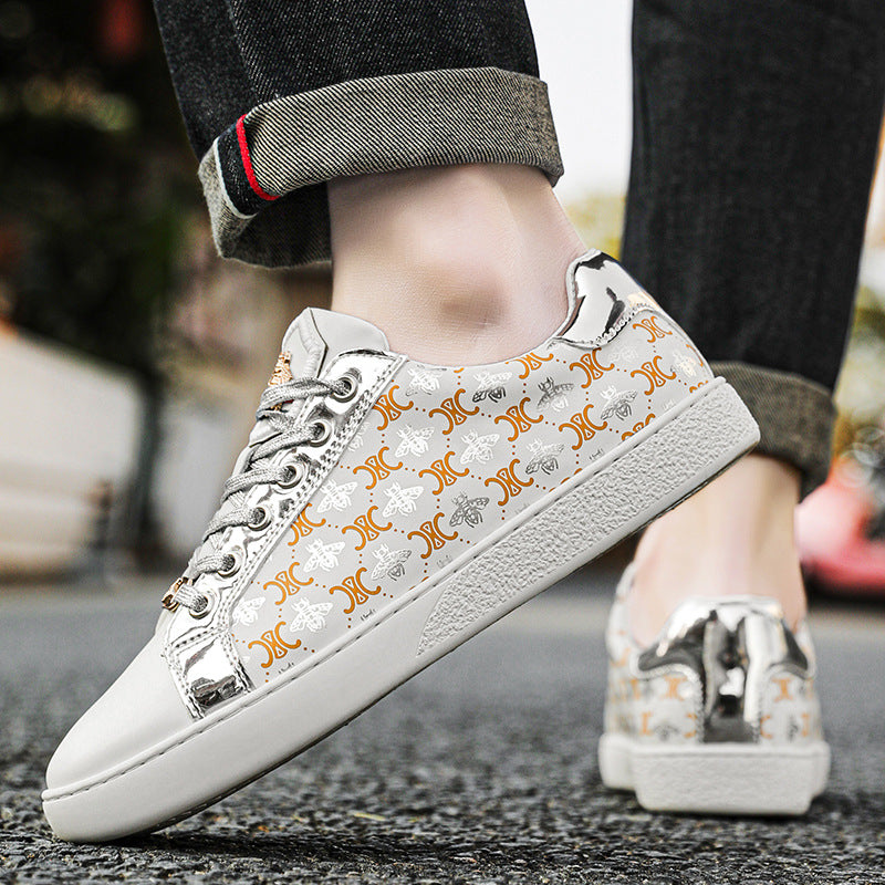 Damen Modische Elegante Sneakers mit edlen Details EB