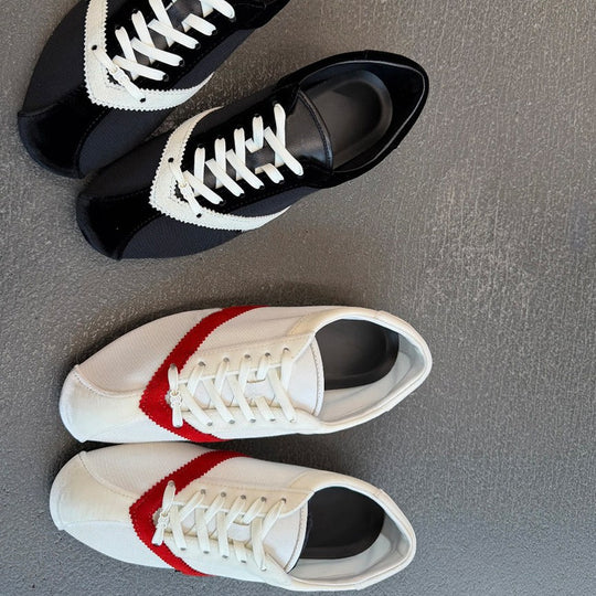 Damen Laufsohlen-Sneaker mit flexiblem Obermaterial und rutschfester Sohle EB