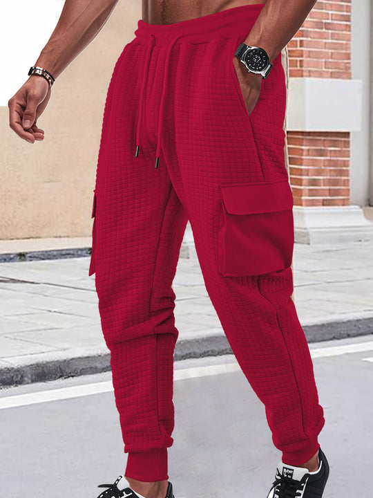 Herren Cargo-Jogginghose mit atmungsaktivem Material und praktischen Seitentaschen EB
