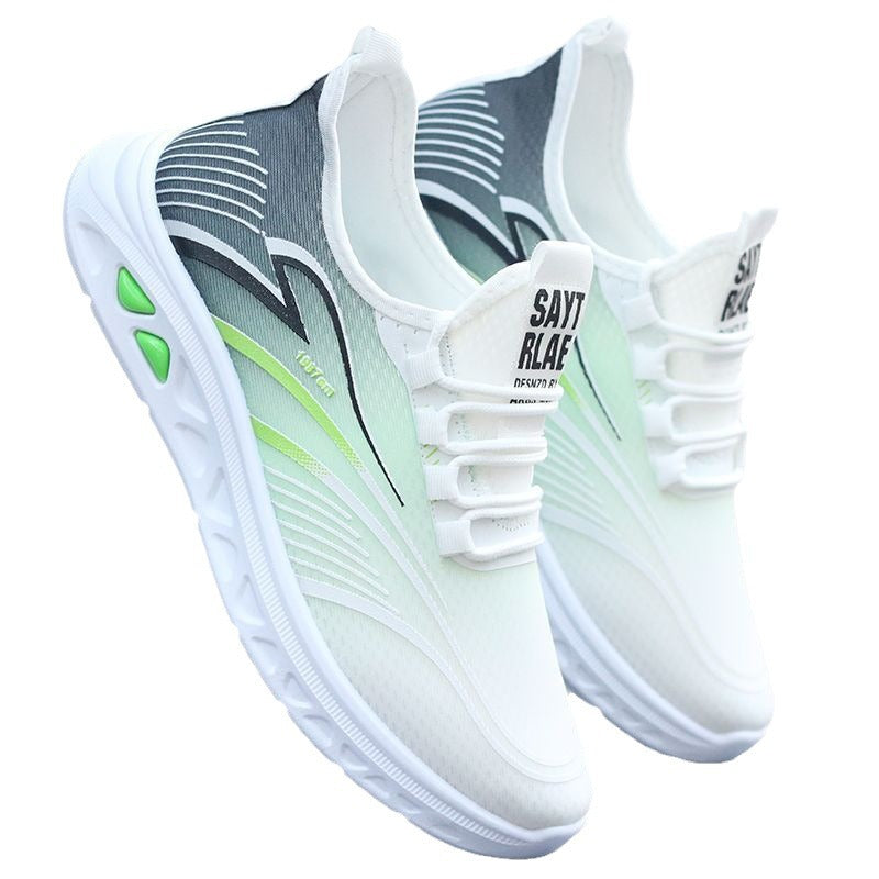 Damen Sportliche Lauf-Sneaker mit atmungsaktiver Mesh-Oberfläche und flexibler Sohle EB