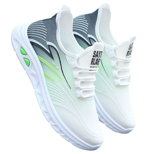 Damen Sportliche Lauf-Sneaker mit atmungsaktiver Mesh-Oberfläche und flexibler Sohle EB