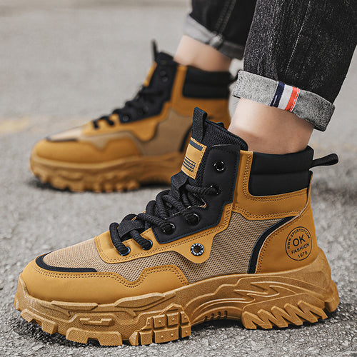 Damen Hohe Sneakers mit robustem Sohlenprofil und modernem Design EB