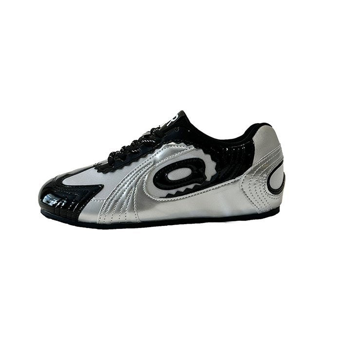 Damen modische Sport-Sneaker mit atmungsaktiver Obermaterialstruktur und stoßdämpfender Sohle EB