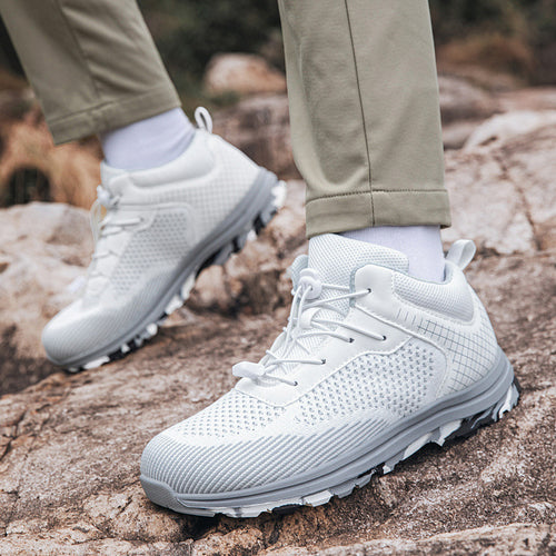 Herren Atmungsaktive Trail-Schuhe mit flexiblem Schnürsystem EB