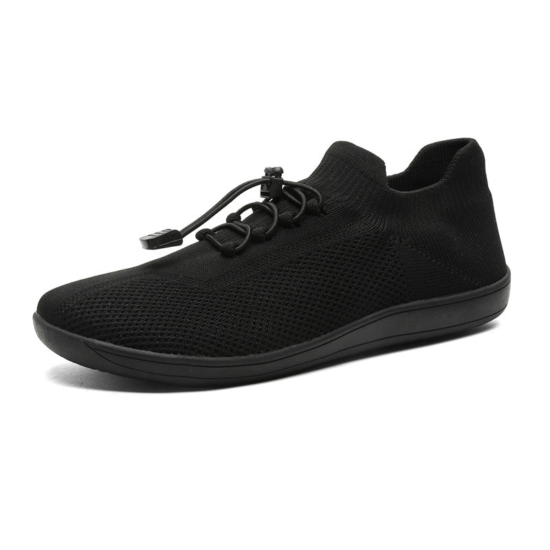 Damen Atmungsaktive Freizeit-Sneaker mit elastischem Schnellschnürsystem EB