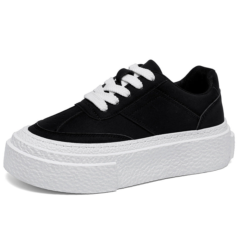 Damen Sneaker mit erhöhter Sohle EB