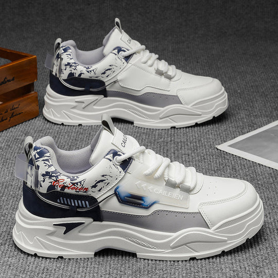 Damen chunky Sneakers mit stabiler Sohle und atmungsaktivem Obermaterial EB