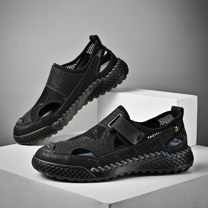 Damen Atmungsaktive Freizeitschuhe mit elastischen Riemen und rutschfester Sohle EB