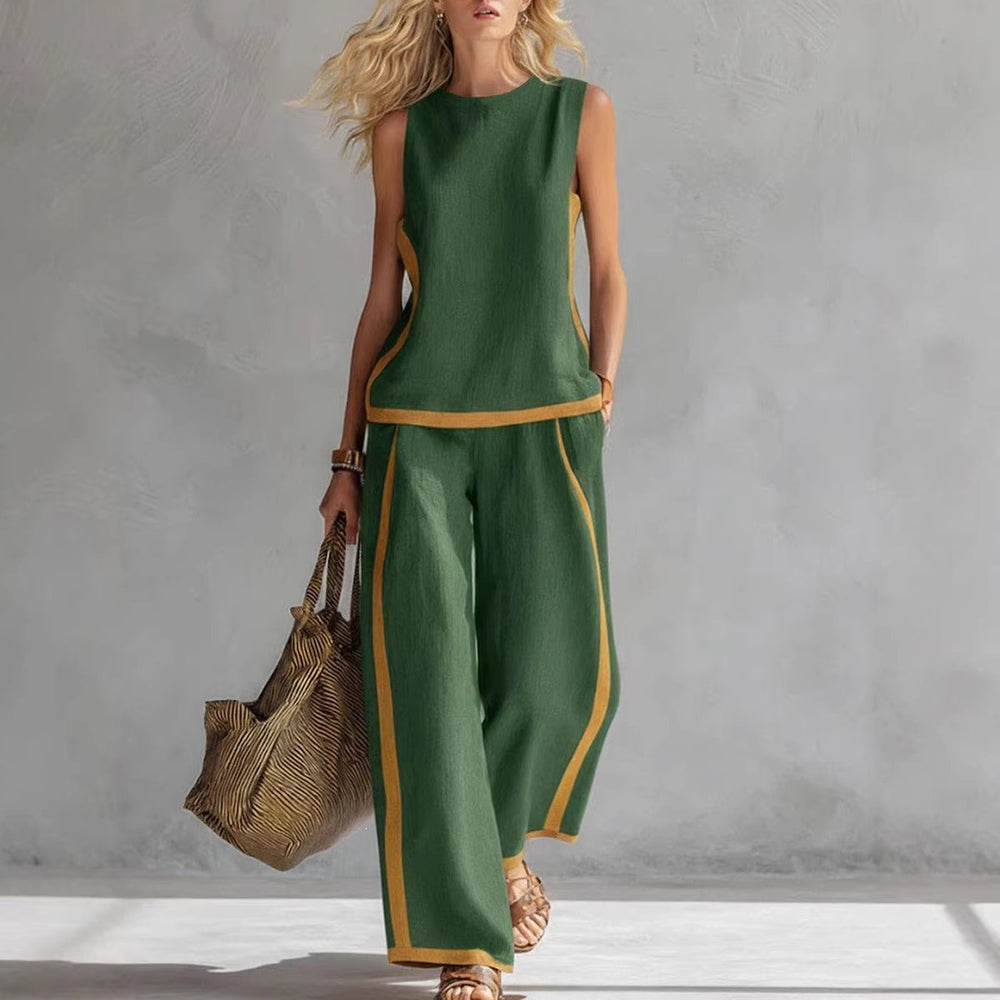 Damen lässiges Sommeranzug-Set EB