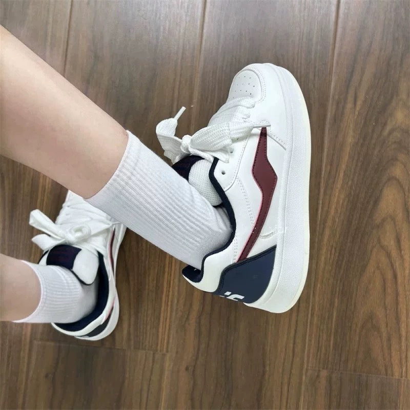 Damen Sportliche Sneakers mit Komfortpolsterung und rutschfester Sohle EB