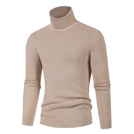 Herren Rollkragenpullover aus weichem Material EB