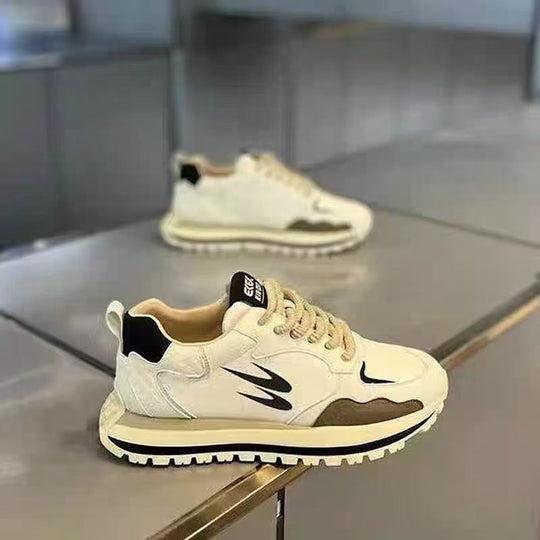 Damen sportliche Freizeitsneaker mit robustem Profil und innovativer Dämpfung EB