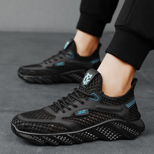 Damen Atmungsaktive Lauf-Sneaker mit flexiblem Sohlenaufbau und innovativer Dämpfungstechnologie EB