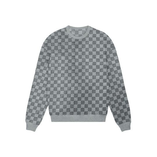 Herren rundhals Strickpullover im modernen Design mit strukturierter Oberfläche EB